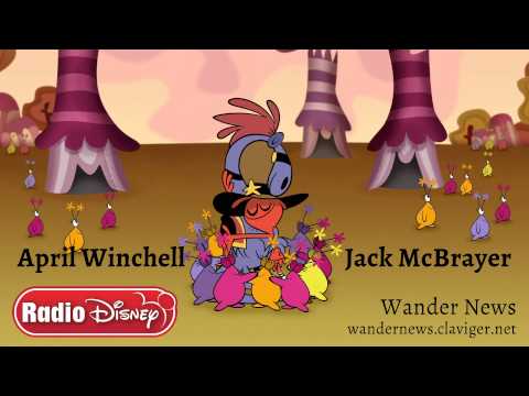 April Winchell and Jack McBrayer of Wander Over Yonder Interviewed on Radio Disney