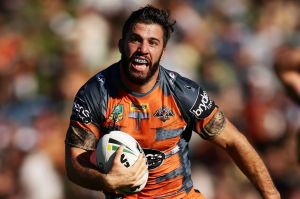 Tug of war for Teddy: The Roosters and the Bulldogs are interested in James Tedesco but the Tigers want him to stay.