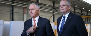 Treasurer Scott Morrison has a family trust. Malcolm Turnbull does not