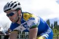 Commonwealth Games hopeful Nathan Hart at the  Narrabundah Velodrome. 