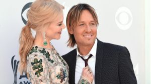 Nicole Kidman and Keith Urban arrive at the 52nd annual Academy of Country Music Awards.