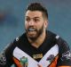 Busy man: James Tedesco has been heavily involved in the Tigers' attacking play.