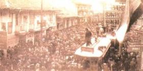 General strike, Peru, 1933.