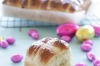 Lemon glazed hot-cross buns. <a ...