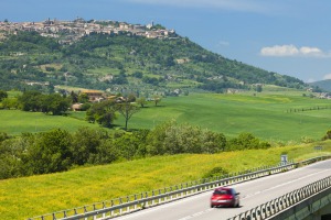 On the road: driving is a great way to see Europe.
