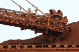 The Aussie dropped below US75¢ in the wake of iron ore's collapse. The spot price of iron ore shed 6.8 per cent to ...