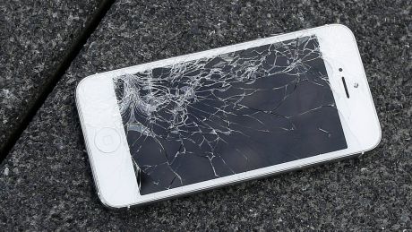 Oops, dropped it! When a new model is available, the research suggests, iPhone users become more careless with the ...