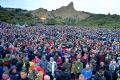 The Anzac Day dawn service at Gallipoli, Turkey in 2015. 