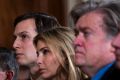 Trump's top aides Jared Kushner and Steve Bannon have clashed repeatedly in recent weeks.