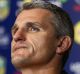 TOWNSVILLE, AUSTRALIA - APRIL 08: West Tigers coach, Ivan Cleary speaks with the media following the round six NRL match ...