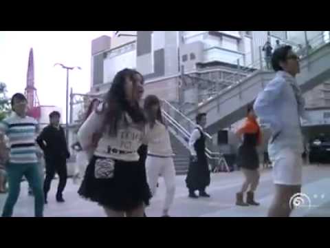 Flash Mob Public Marriage proposal (Japan)