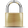 Gold padlock