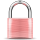 Pink padlock