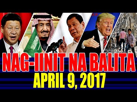 BREAKING NEWS PHILIPPINES APRIL 9, 2017 KING SALMAN | SYRIA -OFW | DUTERTE SAUDI VISIT