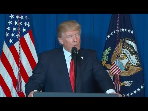 President Trump Speaks After Launching Airstrikes in Syria 4/6/17