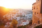 Sunset in the pilgrimage town of Moulay Idriss.