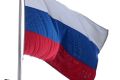 The Russian flag.