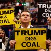 Trump digs coal