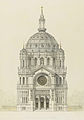 Victor Baltard - Church of Saint Augustin, Paris, elevation of the main facade - Google Art Project.jpg