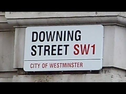 Downing Street, in London