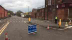 Brooms Road, Dumfries, scene of rape of 25-year-old male victim.