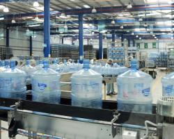 Pure Life water bottled at facility in Dubai