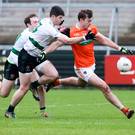 Key role: Aidan Forker wielded a huge influence both in defence and attack for Armagh in yesterday’s handsome win over Queen’s University