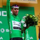 Mark Cavendish grabbed his second victory of the 2016 Tour de France by a matter of inches in Angers.