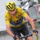 Well placed: Chris Froome says he is now in a perfect position for the race