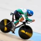 Ireland's Eoghan Clifford competes in the Men's C3 3000m Individual Pursuit Qualifying at The Rio Olympic Velodrome during the second day of the 2016 Rio Paralympic Games in Rio de Janeiro, Brazil. PA