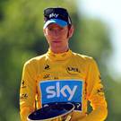 Centre stage: Bradley Wiggins