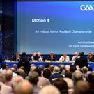 Hot topic: the structure of the Championship is debated at Congress at Croke Park at the weekend