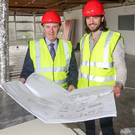 Trevor Annon (left), chairman, and Gavin Annon, marketing and commercial manager, at Mount Charles