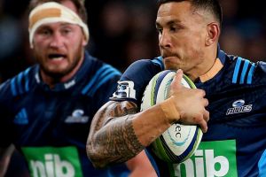 Logos a no-go: Sonny Bill Williams.