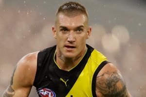 Standout season: Dustin Martin.