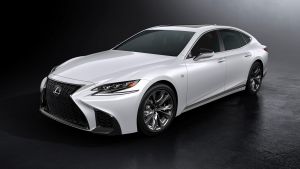 2018 Lexus LS500 F-Sport.