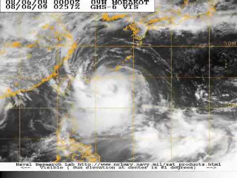 Typhoon Morakot record-breaking heavy rain