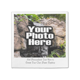 Personalized Photo Custom Digital Picture Imprint Paper Napkin