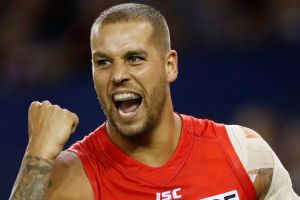 Lance Franklin of the Swans