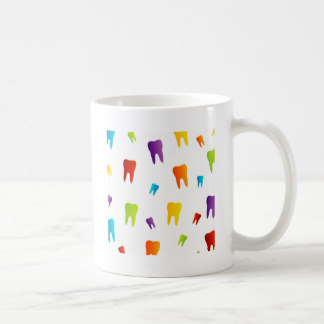 Bunte Zähne Tasse