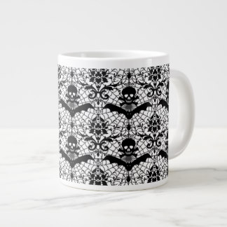 Halloween-Damast Jumbo-Tasse