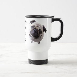 Thermobecher "Mops" Edelstahl Thermotasse