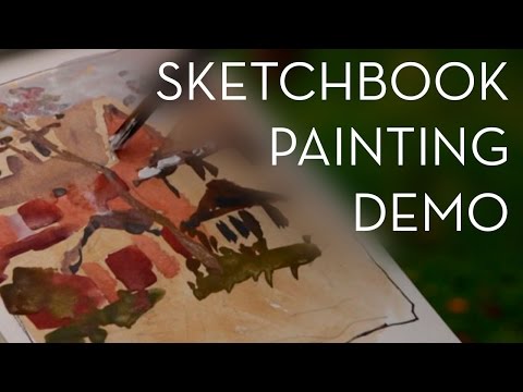 Quick Tips "Sketchbook Panting: Christie Street Demo"