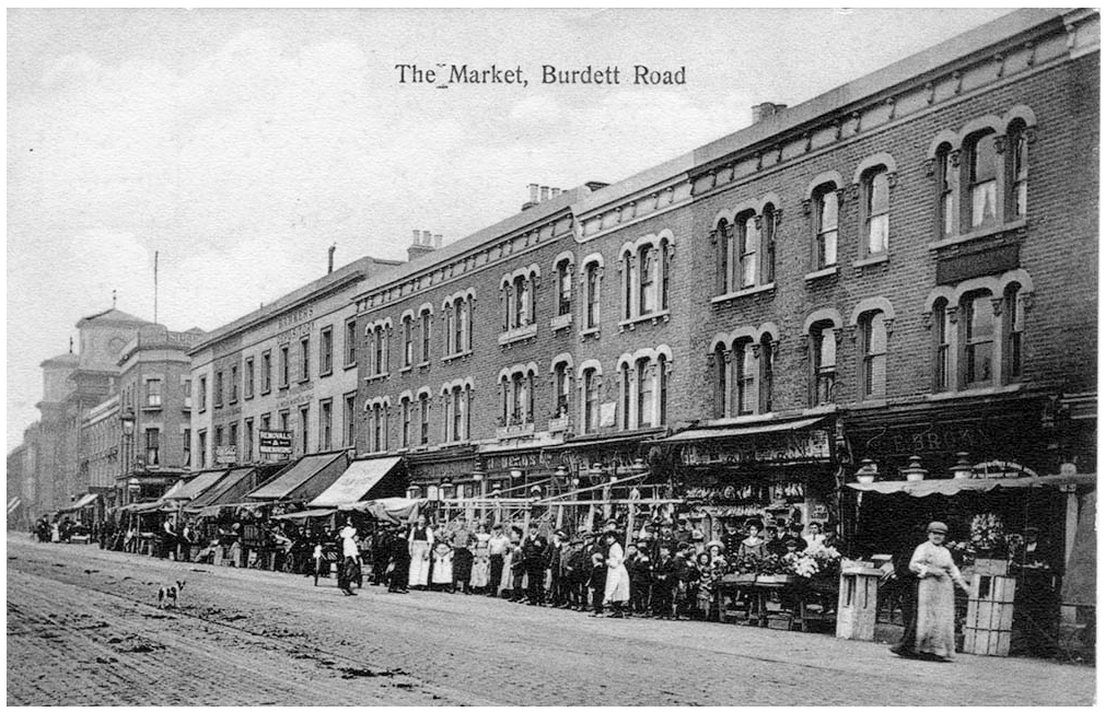 Market, Burdett Road