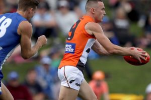 Quiet life: Tom Scully joined GWS from the Demons at the end of 2011.