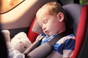 The Sense a Life device alerts carers to the presence of a child in the car.