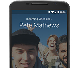 Google Duo screenshot