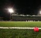 A pink cricket ball.