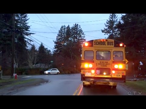 Caught on Cam: Disturbing driving near B.C. school bus