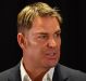 Shane Warne's stage show has been postponed at the request of his publisher.